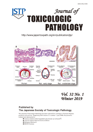 Journal of Toxicologic Pathology Vol.32 No.1