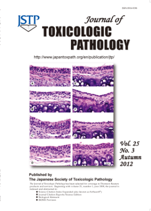 Journal of Toxicologic Pathology Vol.25 No.3