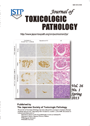 Journal of Toxicologic Pathology Vol.26 No.1