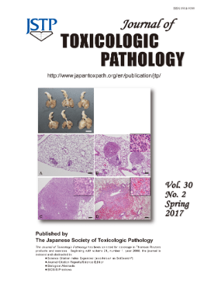 Journal of Toxicologic Pathology Vol.30 No.2
