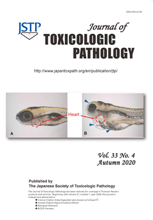 Journal of Toxicologic Pathology Vol.33 No.4