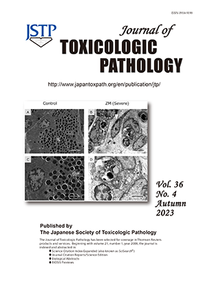Journal of Toxicologic Pathology Vol.36 No.4
